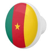 Patriotic Kamerun Flag Keramikknauf (Rechts)