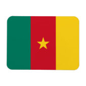 Patriotic Kamerun Flag Magnet (Horizontal)