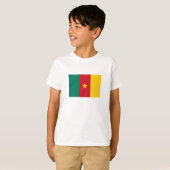 Patriotic Kamerun Flag T-Shirt (Vorne ganz)