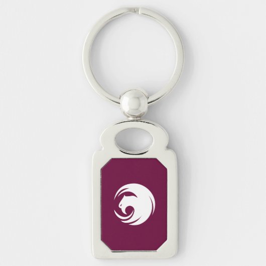 Patriotic keychain with Flag of Phoenix City Schlüsselanhänger (Vorderseite)