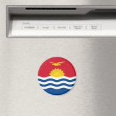 Patriotic Kiribati Flag Magnet (In Situ (Geschirrspüler))
