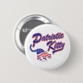 Patriotic-Kitty-2 Button (Vorne & Hinten)