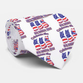 Patriotic Kitty Cats Krawatte (Gerollt)