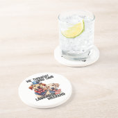 Patriotic Labrador Hunde Zitat Funny Spaß Getränkeuntersetzer (Seite)