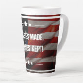 Patriotic Latte Tasse (Rechte Ecke)