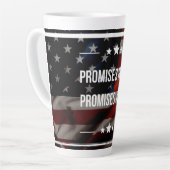 Patriotic Latte Tasse (Linke Ecke)