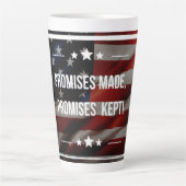 Patriotic Latte Tasse (Vorderseite)