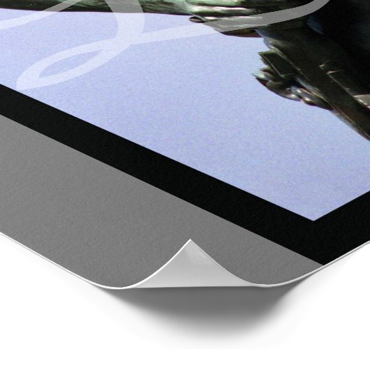 Patriotic Liberty Minuteman Poster (Ecke)