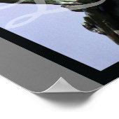 Patriotic Liberty Minuteman with Defense Emblem Poster (Ecke)