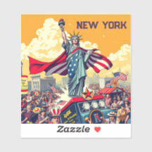 Patriotic Liberty Parade - Vintag 4. Juli USA