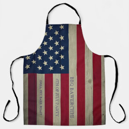 Patriotic Liberty Parade - Vintag 4. Juli USA Schürze