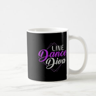 Patriotic Line Dancing Diva Women Geschenkelinie T Kaffeetasse
