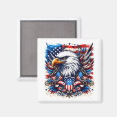 Patriotic Magnet (Vorderseite/Rückseite)