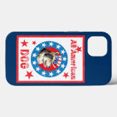 Patriotic Malemute Case-Mate iPhone Hülle (Rückseite (Horizontal))