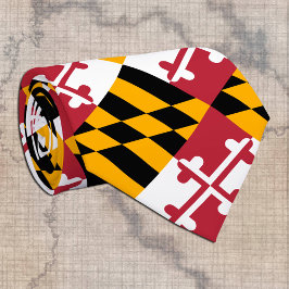 Patriotic Maryland Krawatte, fashion USA, Maryland Krawatte