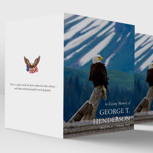 Patriotic Masculine Beileid Beerdigung Danke