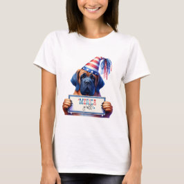 Patriotic Mastiff 'Merica Y'all T-Shirt