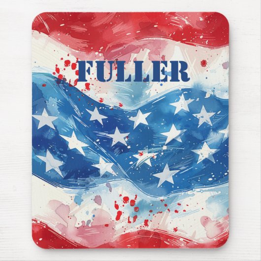Patriotic Military America USA Mouse Pad Custom Mousepad (Vorne)