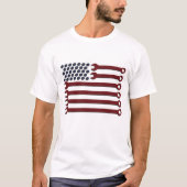 Patriotic Military Dad T-Shirt (Vorderseite)