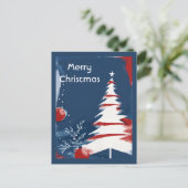 Patriotic Military USA Weihnachten Postkarte (Stehend Vorderseite)