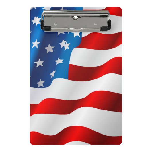 Patriotic Mini Clipboard Klemmbrett (Vorderseite)