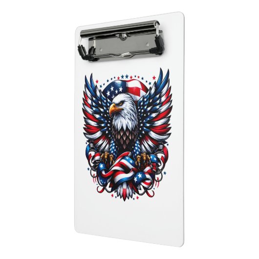 Patriotic Mini Clipboard Mini Klemmbrett (Gewinkelt2)