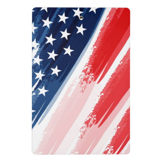 Patriotic Mini Clipboard Mini Klemmbrett (Rückseite)