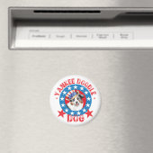 Patriotic Miniature American Shepherd Magnet (In Situ (Geschirrspüler))