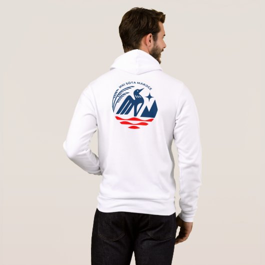 Patriotic Minnesota Hoodie (Schwarz voll)
