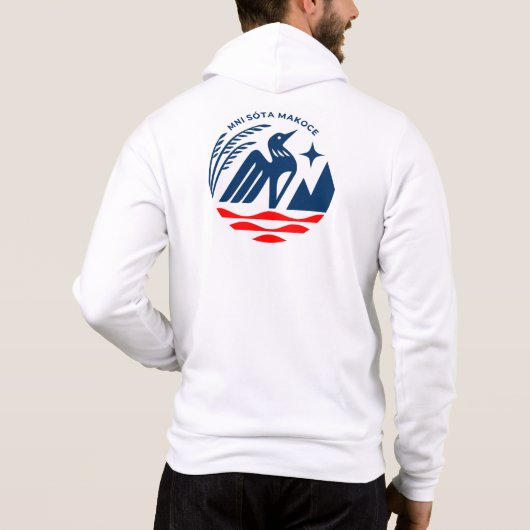 Patriotic Minnesota Hoodie (Rückseite)