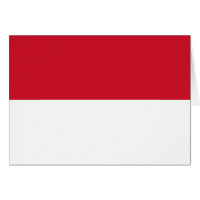 Patriotic Monaco Flag
