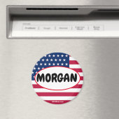 Patriotic MORGAN Magnet (In Situ (Geschirrspüler))