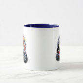 Patriotic Motorrad Eagle Tasse (Zentrum)