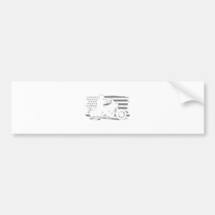 Patriotic Motorrad Vintag American Flag Biker Autoaufkleber