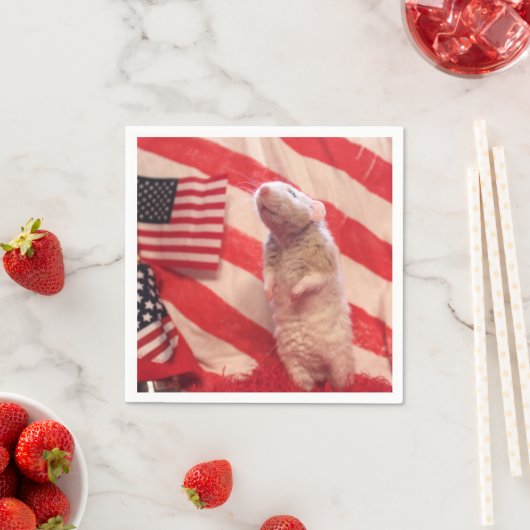 Patriotic Murray Serviette (Beispiel)