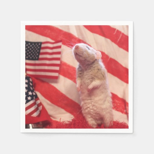 Patriotic Murray Serviette (Vorderseite)