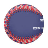 Patriotic MVP Player Award, American Flags, Name, Baseball (Vorderseite Links)