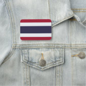 Patriotic name tag with flag of Thailand Namensschild (Beispiel)