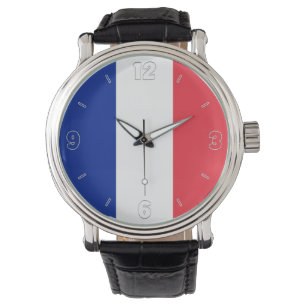 Patriotic national flag armbanduhr