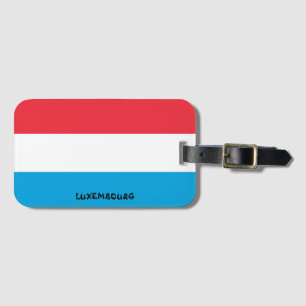 Patriotic national flag gepäckanhänger