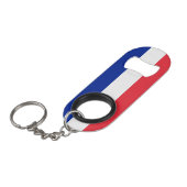Patriotic national flag mini flaschenöffner (Vorderseite Schrägansicht)