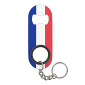 Patriotic national flag mini flaschenöffner (Rückseite)
