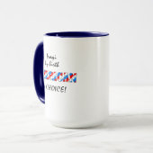 Patriotic Naturalized American Citizenship Tasse (Vorderseite Links)