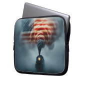 Patriotic Neoprene Laptop Sleeve  (Vorderseite Links)