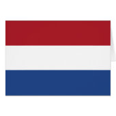 Patriotic Netherlands Flag (Vorderseite (Horizontal))