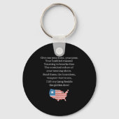 Patriotic New Colossus Emma Lazarus Quote Usa Gift Schlüsselanhänger (Vorderseite)