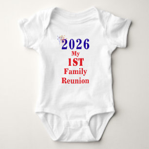 Patriotic Niedlich Family Wiedersehen Baby Strampler