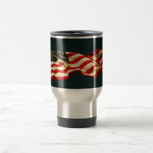 Patriotic Old Glory Travel/Pendant Reisebecher