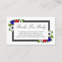Patriotic Panda Anemone Books for Baby Card