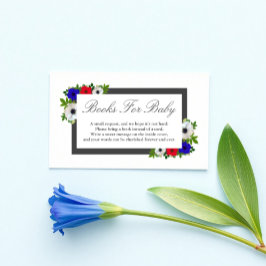 Patriotic Panda Anemone Books for Baby Card Begleitkarte